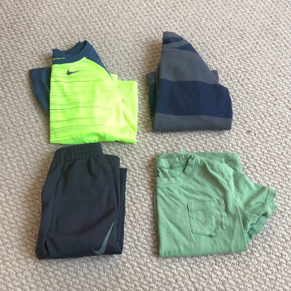 Nike Other - Size 6 lot of Nike Dry Fit sweatpants and dry fit long sleeve